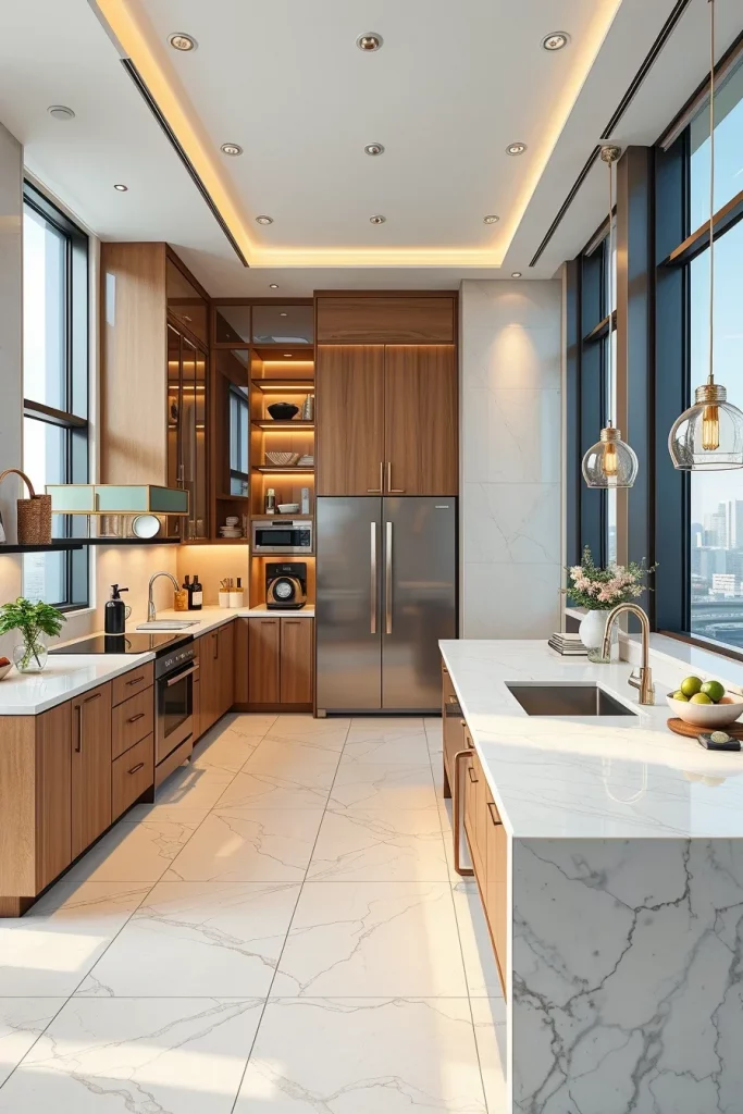 55 Luxury Penthouse Kitchen Ideas For A Sophisticated Modern Home