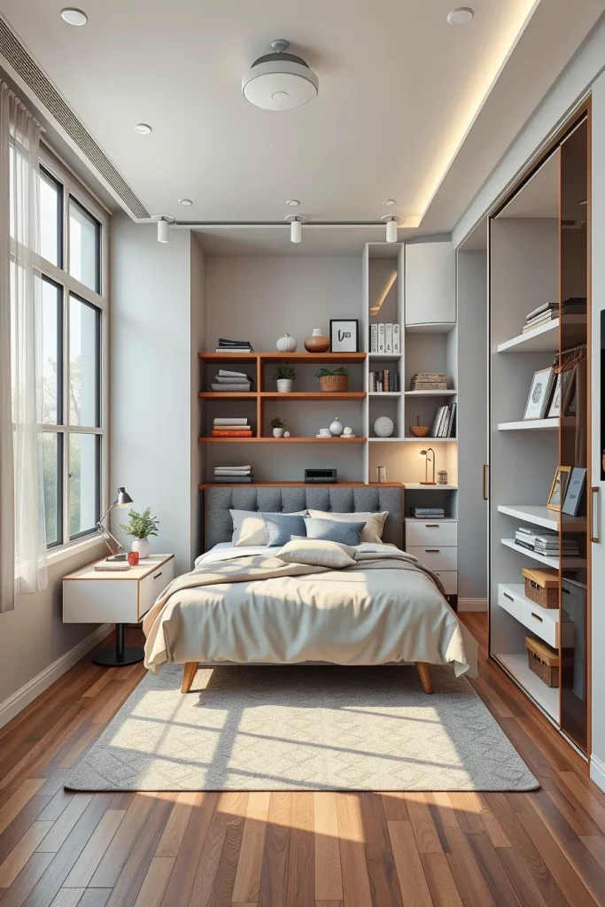 54 Small Bedroom Organization Hacks Today To Maximize Space And Style
