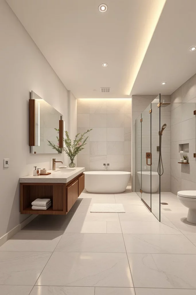 54 Minimalist Bathroom Interior Design Inspiration For A Stylish And Modern Home