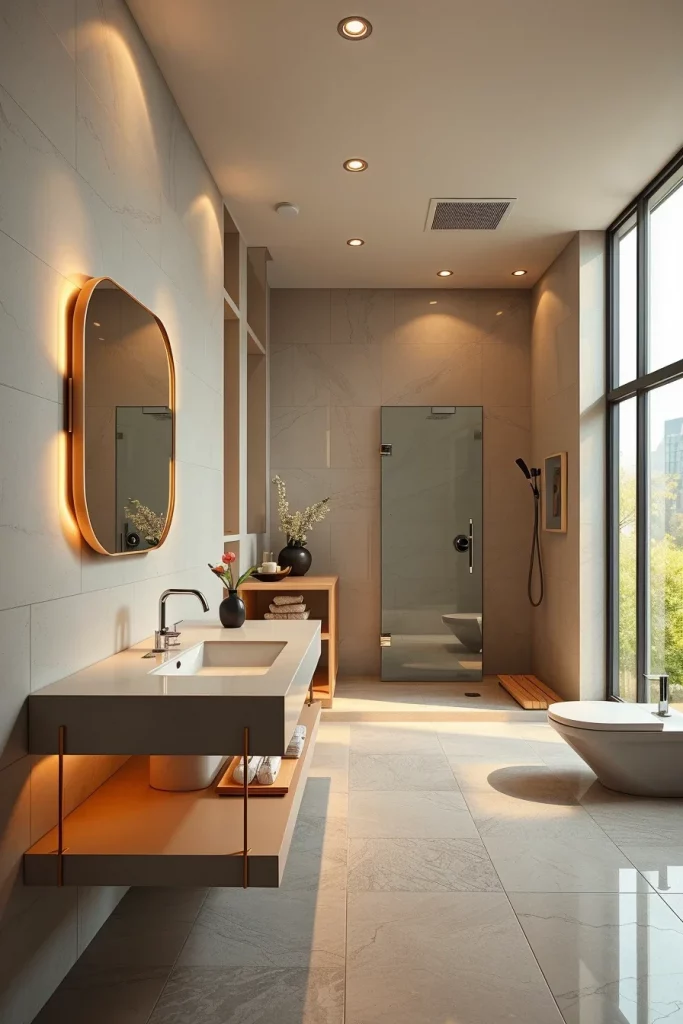 58 Japandi Bathroom Ideas To Create A Calm And Timeless Space
