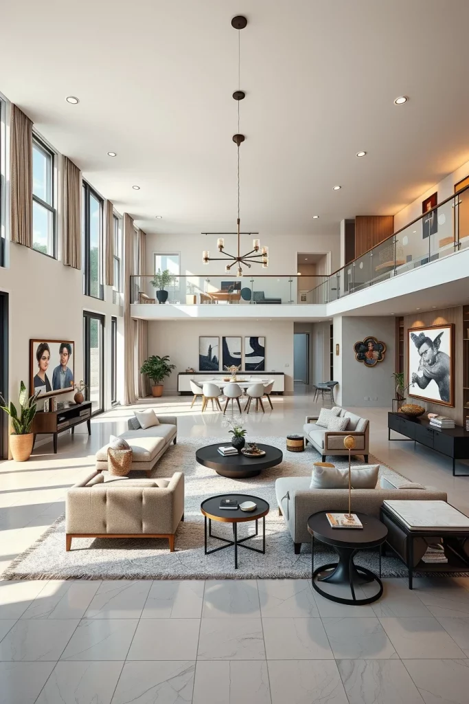 56 Open Concept Living Room Ideas For A Stylish And Spacious Home