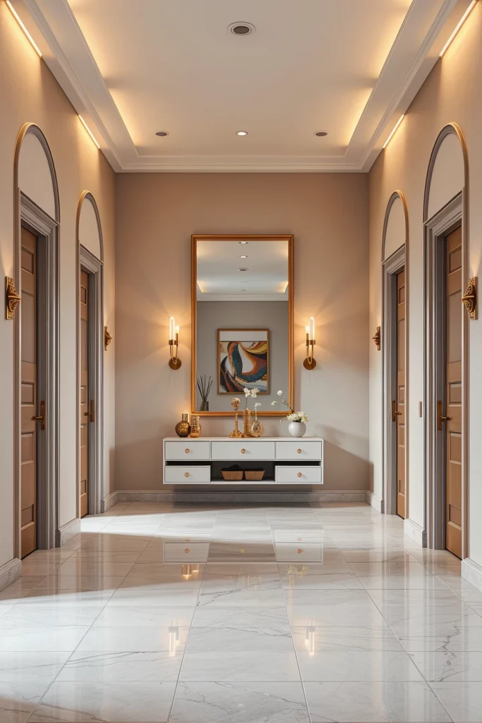 54 Minimalist Hallway Interior Design Ideas For A Stylish And Sculptural Entryway