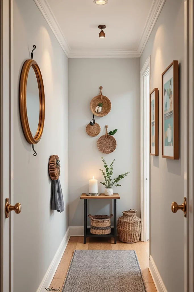 54 Small Hallway Makeover Ideas Budget That Transform Tiny Entryways