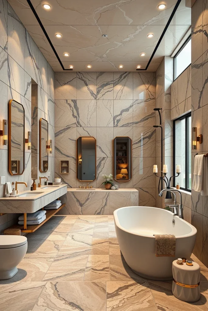 55 Natural Stone Bathrooms That Redefine Luxury And Style