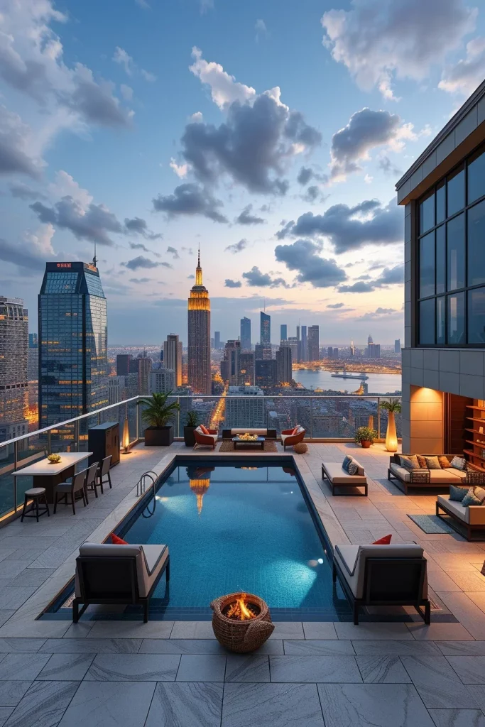 57 Luxury Penthouse Terrace Ideas For Elegant Outdoor Living