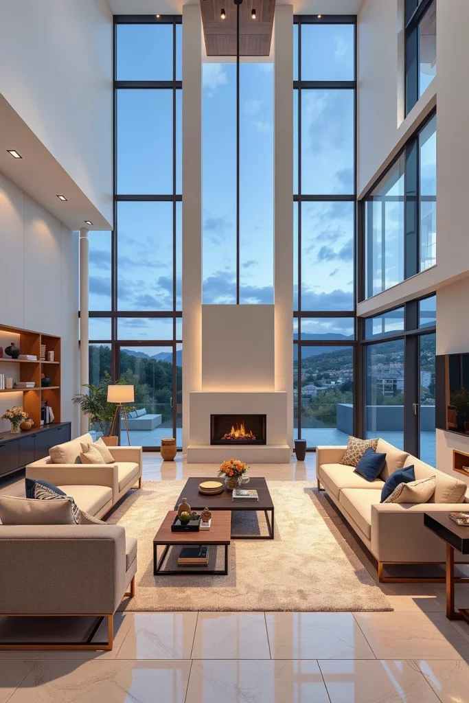 52 Floor-To-Ceiling Windows Living Room Ideas For A Bright And Modern Home