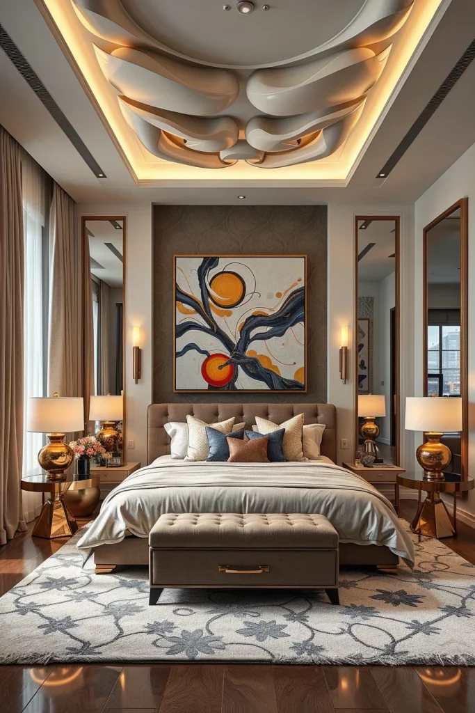 58 Sculptural And Artistic Modern Bedroom Ideas For A Creative Luxury Retreat