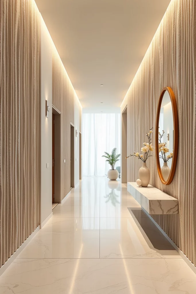 54 Minimalist Hallway Interior Design Ideas For A Stylish And Sculptural Entryway