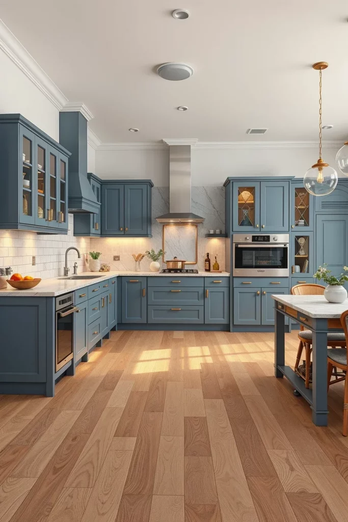 55 Blue Kitchen Cabinet Color Ideas for a Beautiful and Stylish Kitchen