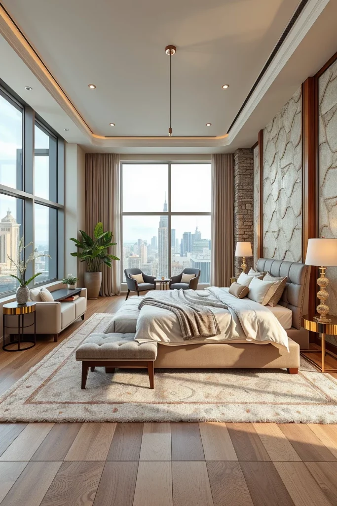 59 Luxury Penthouse Bedroom Ideas For A Sophisticated And Elegant Retreat