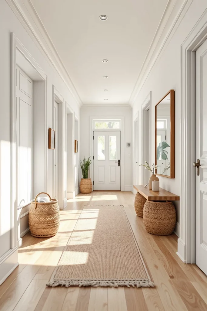 54 Small Hallway Makeover Ideas Budget That Transform Tiny Entryways