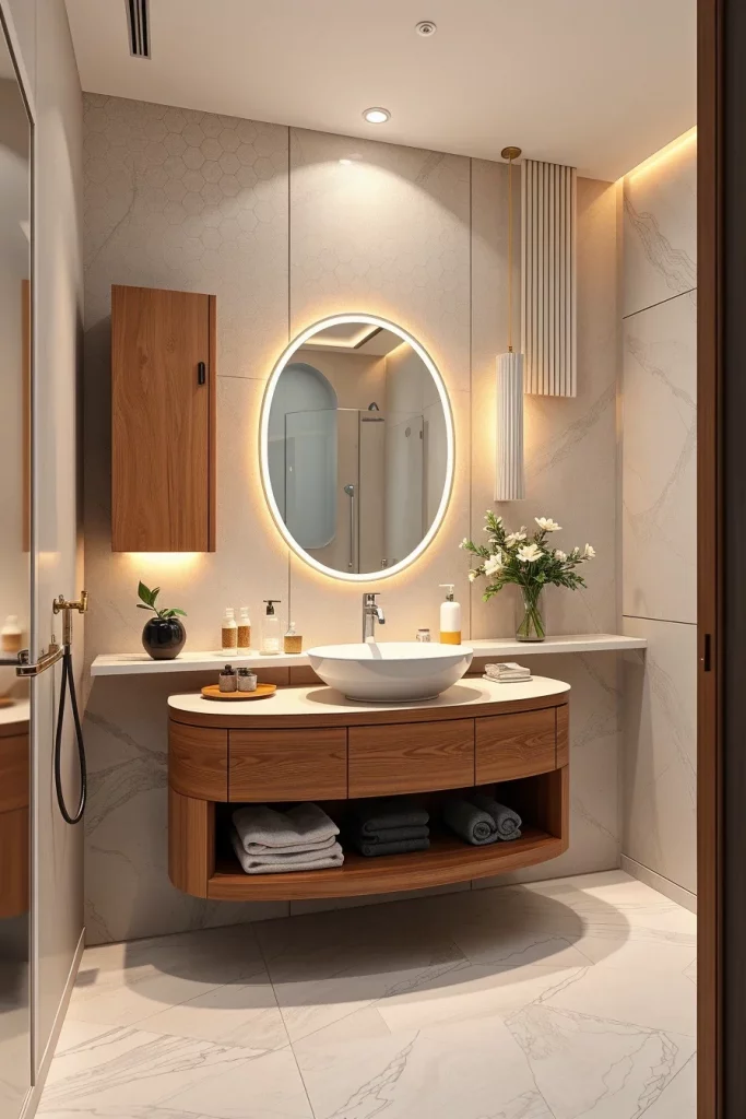 58 Sculptural And Artistic Modern Bathroom Ideas For A Gallery-Inspired Home
