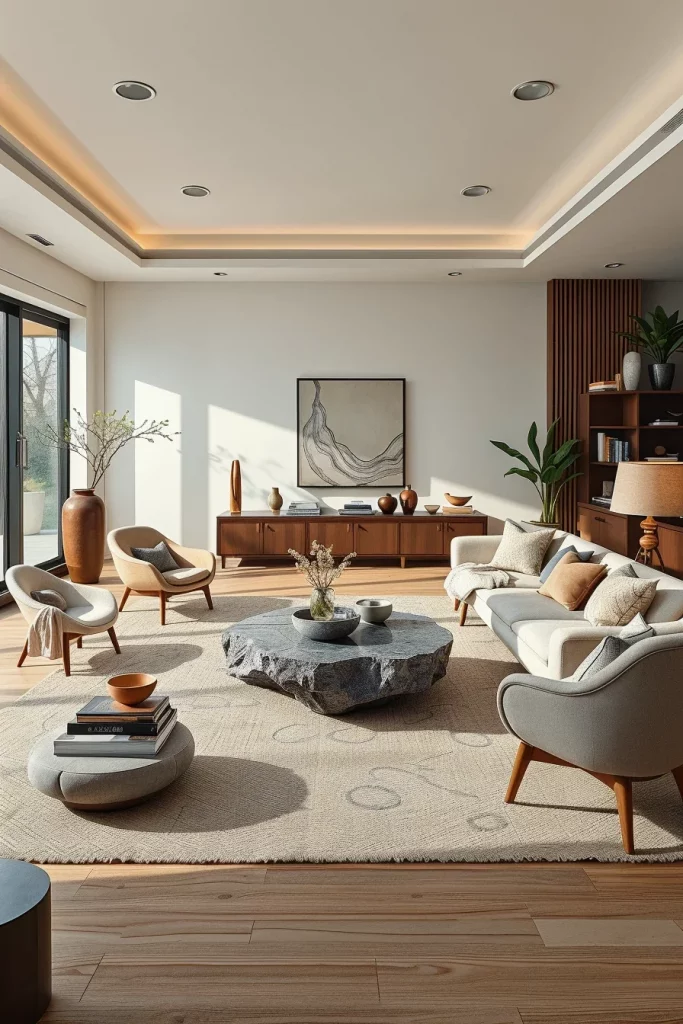 57 Organic Modern Living Room Ideas For A Stylish And Timeless Home