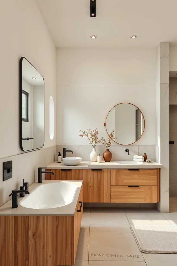 58 Japandi Bathroom Ideas To Create A Calm And Timeless Space