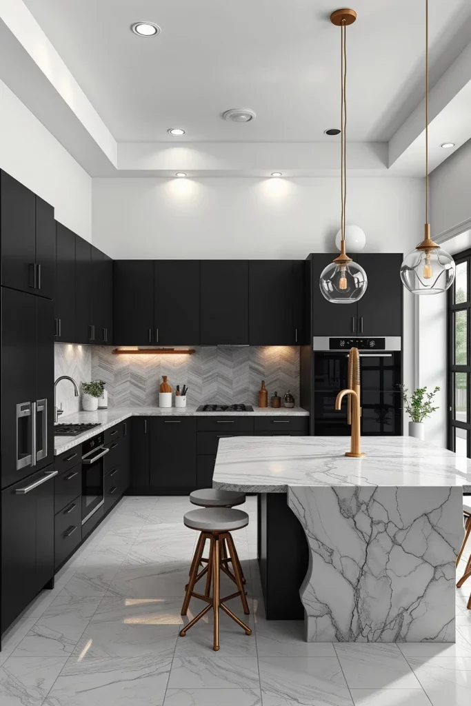 56 Monochrome Kitchen Ideas For A Modern And Timeless Home