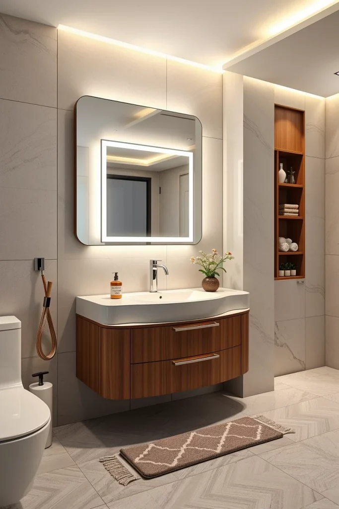 58 Sculptural And Artistic Modern Bathroom Ideas For A Gallery-Inspired Home