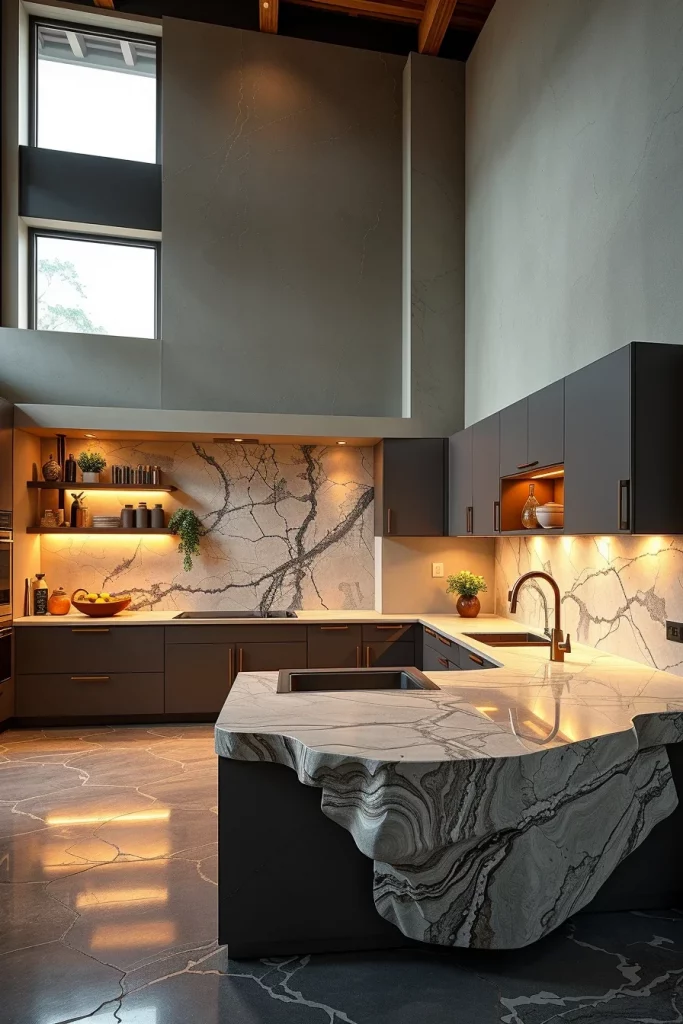 56 Sculptural Kitchen Ideas For A Modern Artistic Home