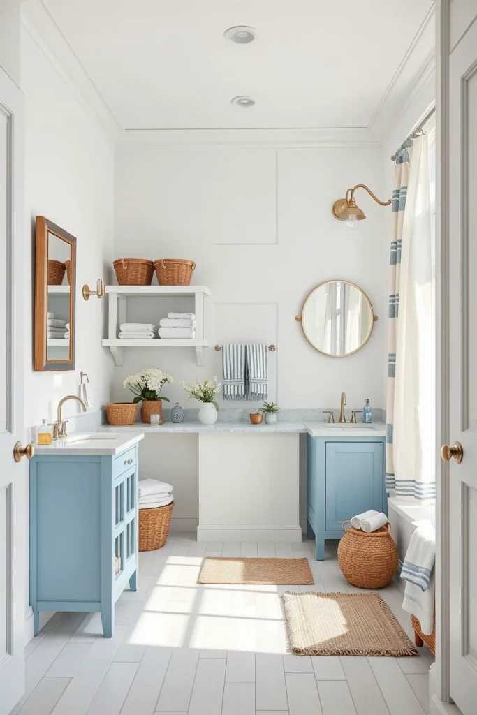 59 Blue And White Bathroom Decor Ideas For A Stylish And Timeless Space