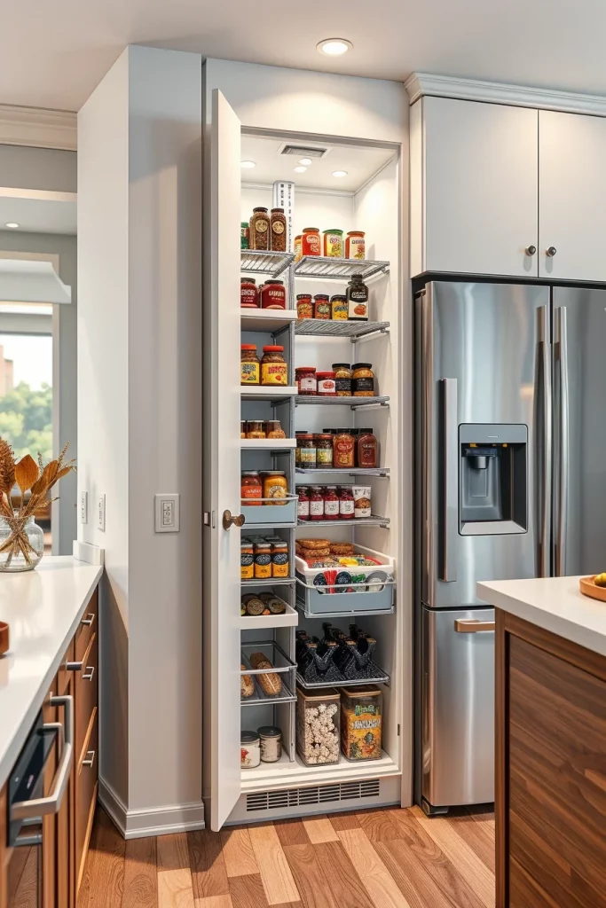 58 Modern Small Pantry Design Ideas To Maximize Style And Storage