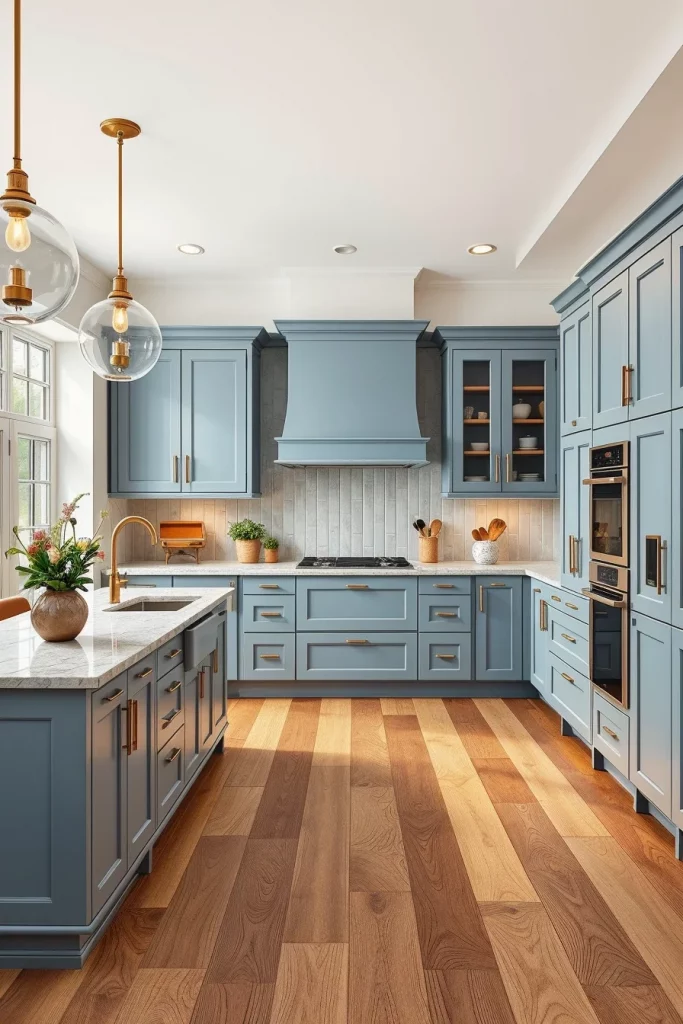 55 Blue Kitchen Cabinet Color Ideas for a Beautiful and Stylish Kitchen