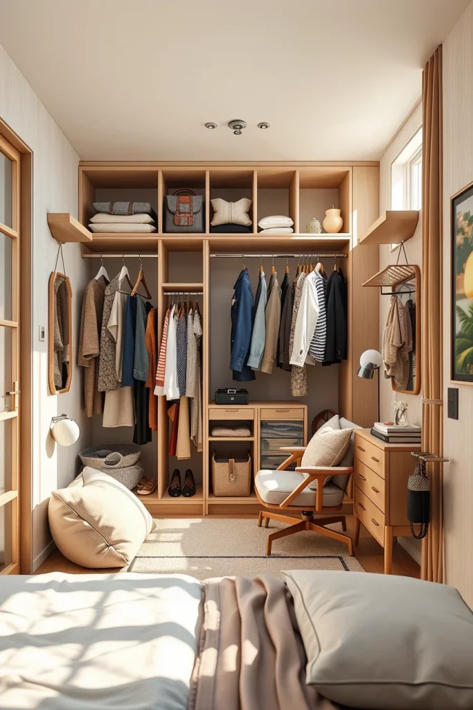 57 Small Bedroom Closet Organization Solutions To Maximize Every Inch Of Space