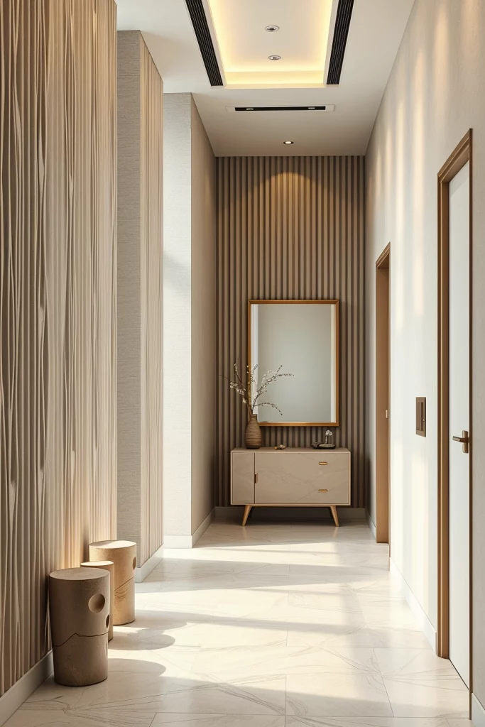 54 Minimalist Hallway Interior Design Ideas For A Stylish And Sculptural Entryway