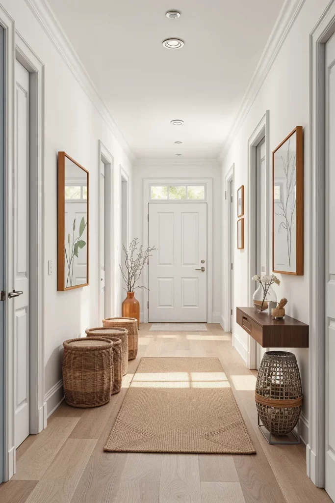 54 Small Hallway Makeover Ideas Budget That Transform Tiny Entryways