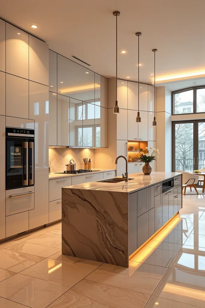 58 High Gloss Kitchen Ideas For A Sleek And Modern Home