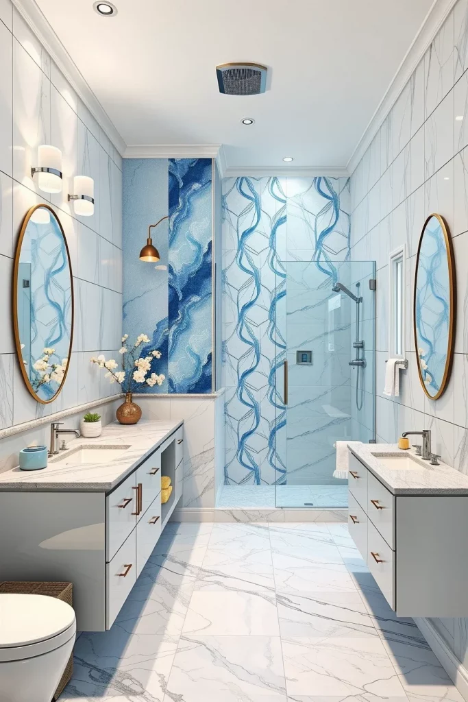 59 Blue And White Bathroom Decor Ideas For A Stylish And Timeless Space