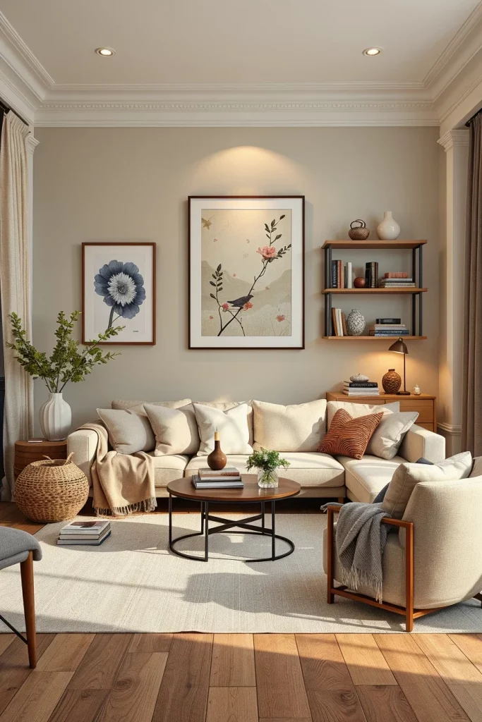 54 Neutral Living Room Decorating Ideas Inspiration
