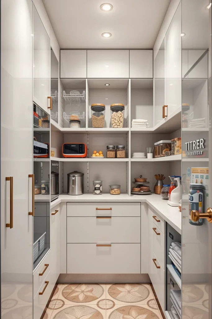 58 Modern Small Pantry Design Ideas To Maximize Style And Storage