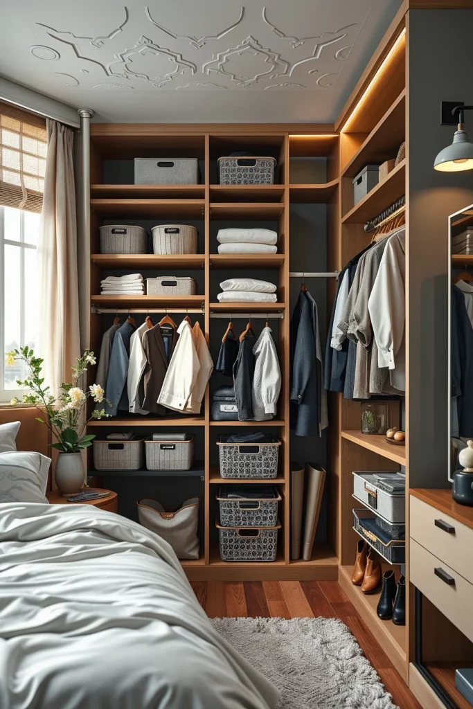 57 Small Bedroom Closet Organization Solutions To Maximize Every Inch Of Space