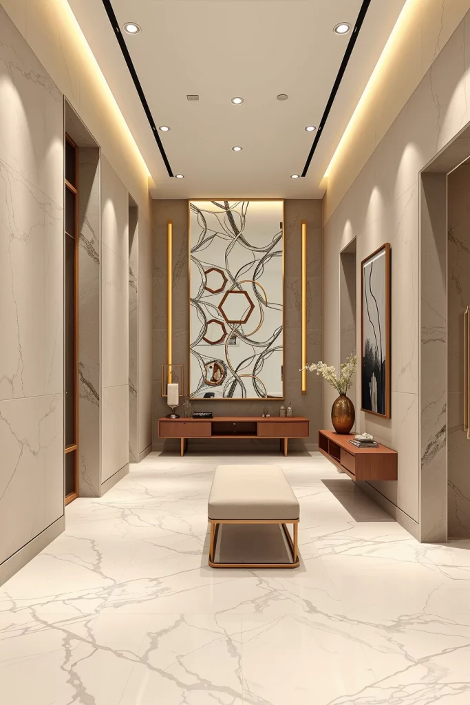 54 Minimalist Hallway Interior Design Ideas For A Stylish And Sculptural Entryway