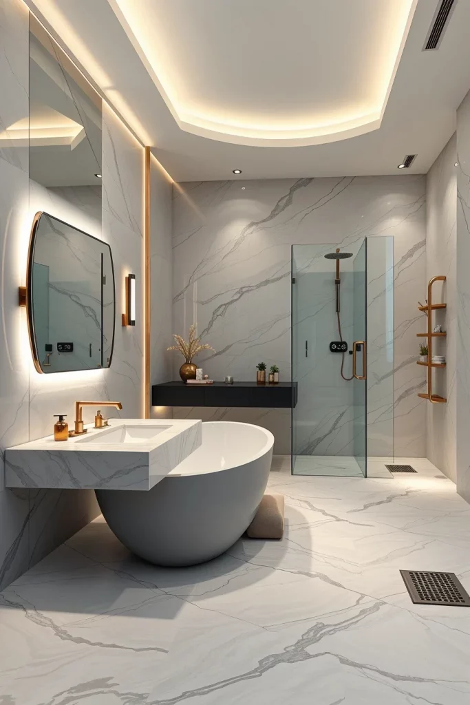 54 High-End Modern Bathroom Ideas For A Luxurious And Stylish Space