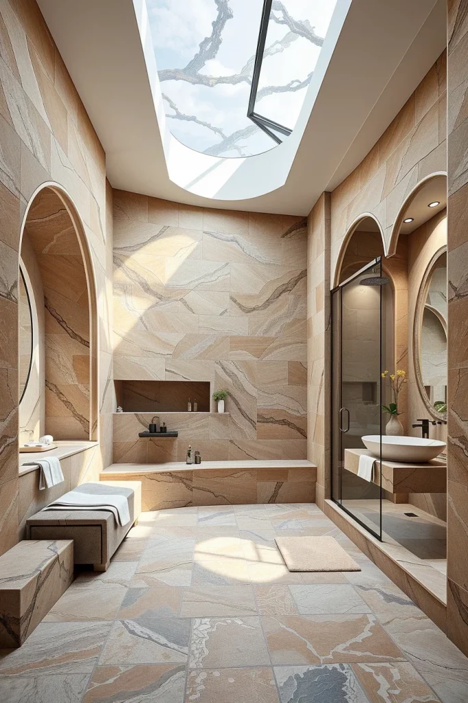 55 Natural Stone Bathrooms That Redefine Luxury And Style
