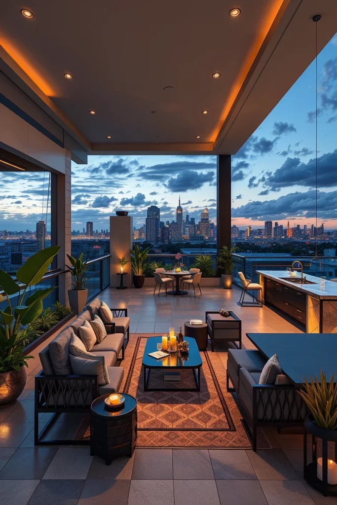 57 Luxury Penthouse Terrace Ideas For Elegant Outdoor Living
