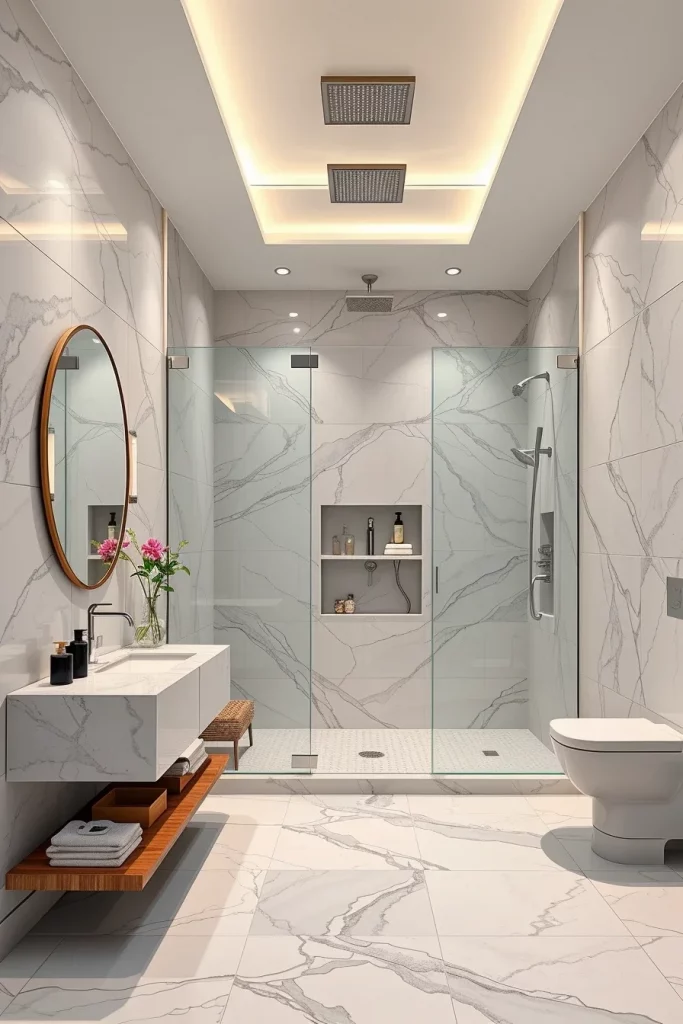 51 Glass Shower Bathroom Ideas For A Stylish And Modern Home