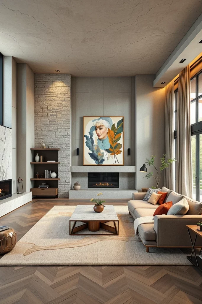 59 Textured Modern Living Room Ideas For A Stylish And Cozy Home