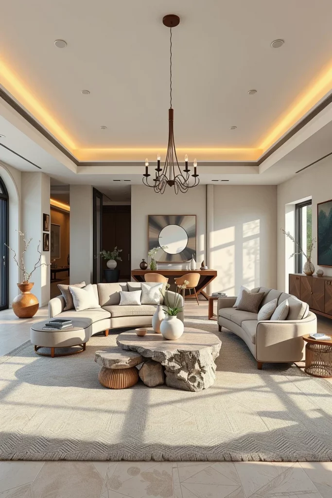 57 Organic Modern Living Room Ideas For A Stylish And Timeless Home