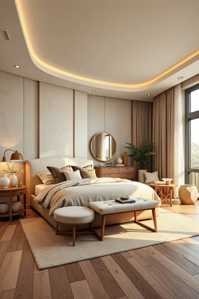 56 Earth-Tone Bedroom Design Ideas For A Cozy And Modern Retreat