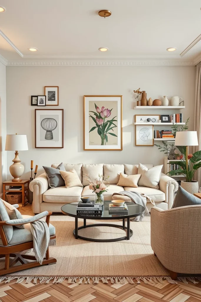 54 Neutral Living Room Decorating Ideas Inspiration
