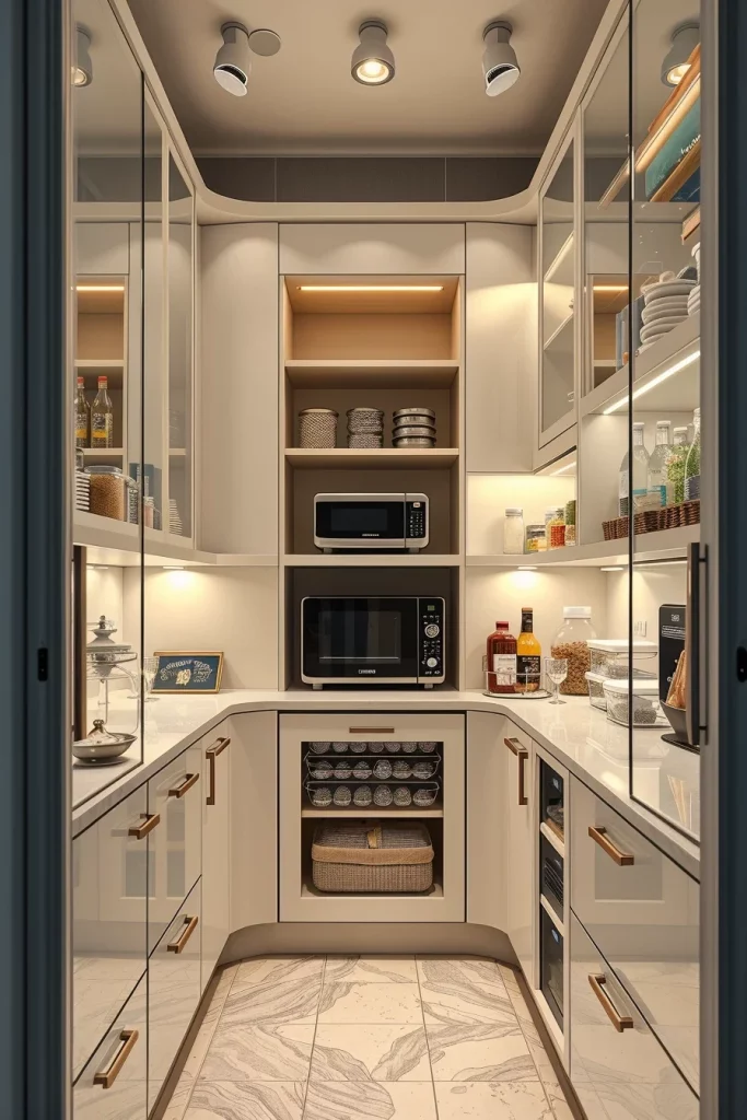 58 Modern Small Pantry Design Ideas To Maximize Style And Storage