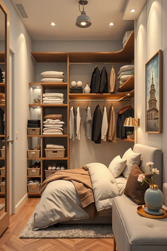 57 Small Bedroom Closet Organization Solutions To Maximize Every Inch Of Space