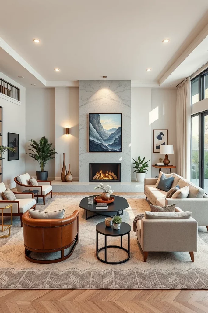 56 Statement Fireplace Living Room Ideas To Create A Stunning Focal Point
