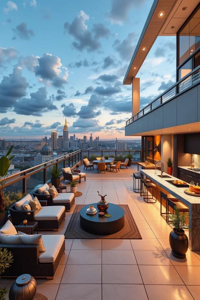 57 Luxury Penthouse Terrace Ideas For Elegant Outdoor Living