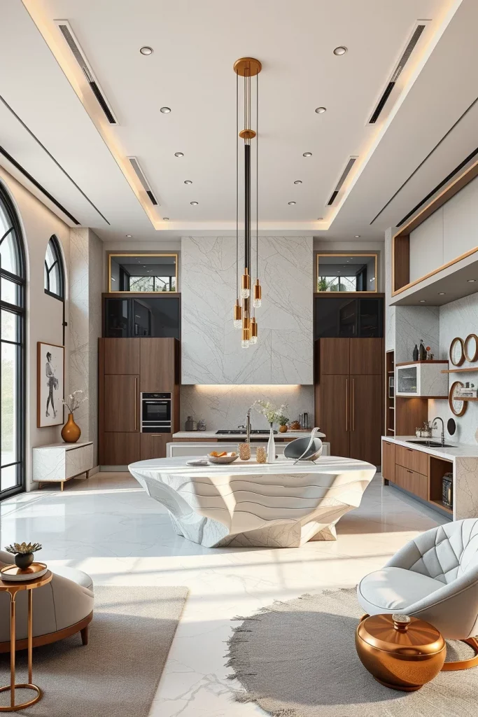 52 Sculptural And Artistic Modern Kitchen Ideas To Transform Your Home