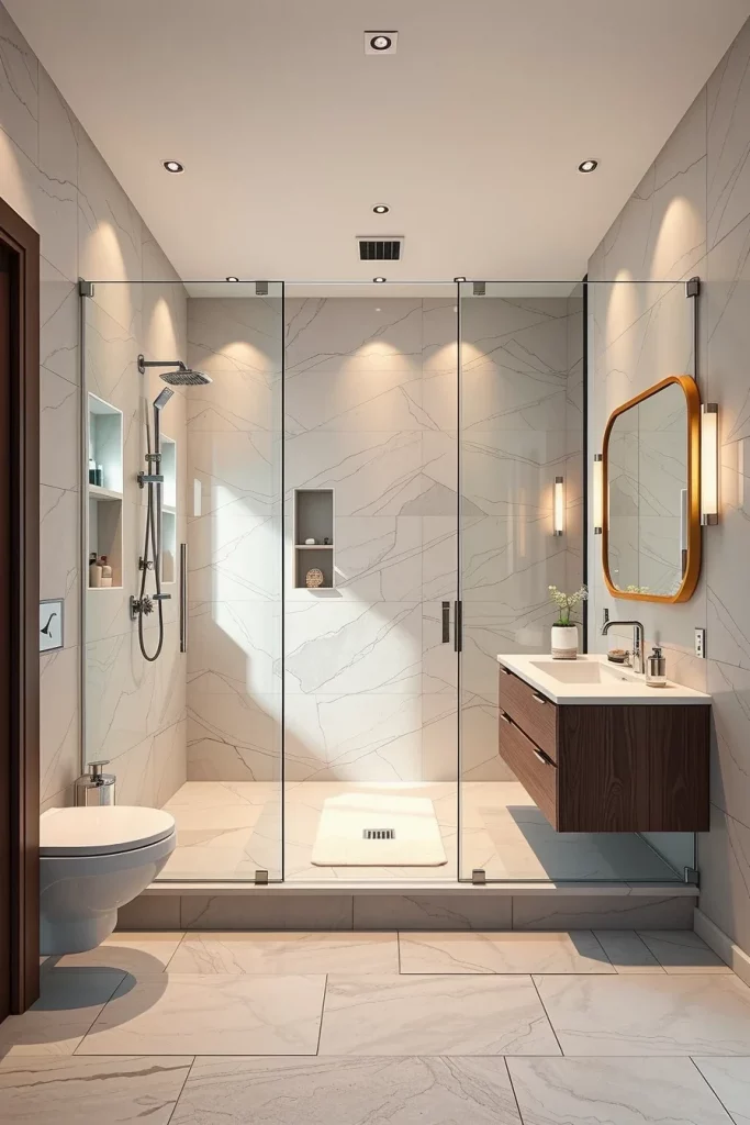 55 Walk-In Shower Bathroom Ideas For A Modern And Stylish Space