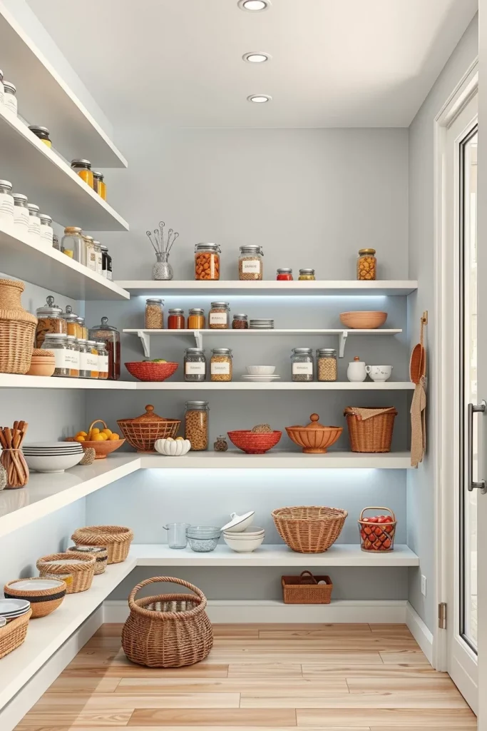 58 Modern Small Pantry Design Ideas To Maximize Style And Storage