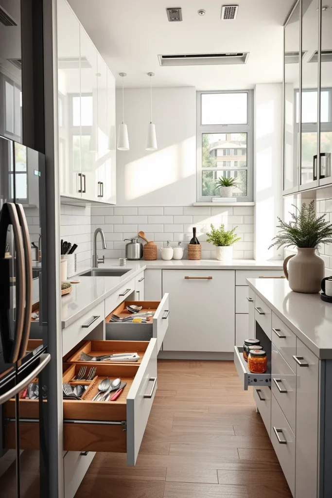51 Small Kitchen Organization Ideas For Apartments That Maximize Every Inch Of Space