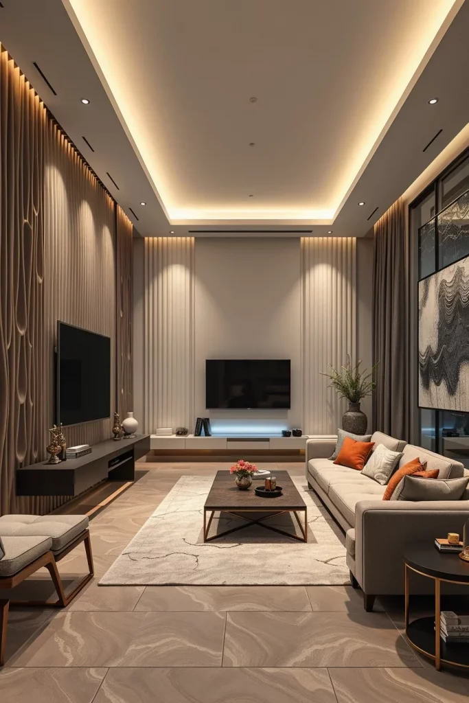 59 Textured Modern Living Room Ideas For A Stylish And Cozy Home